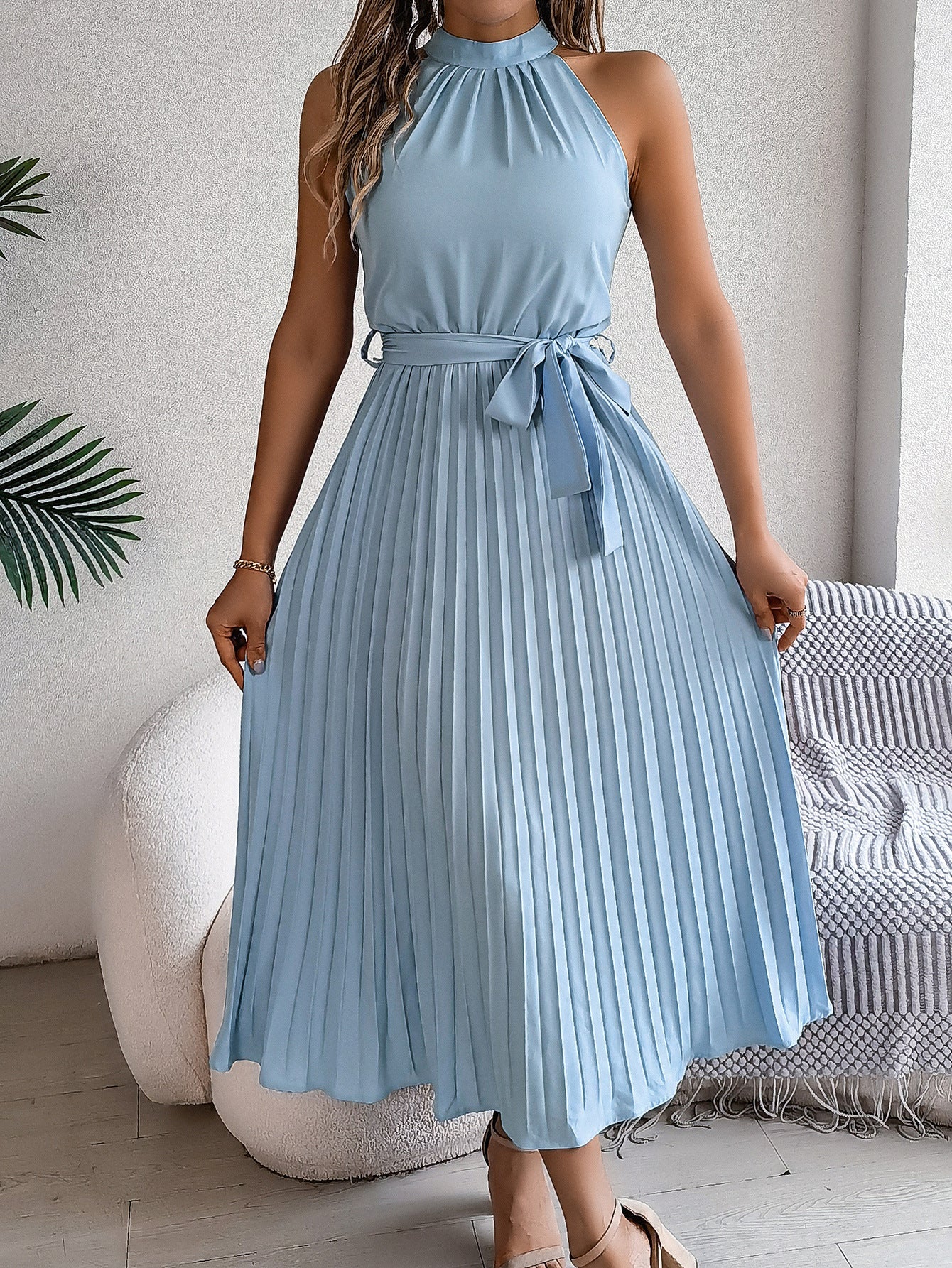 Kimberly Benn | Pleated Midi Dress