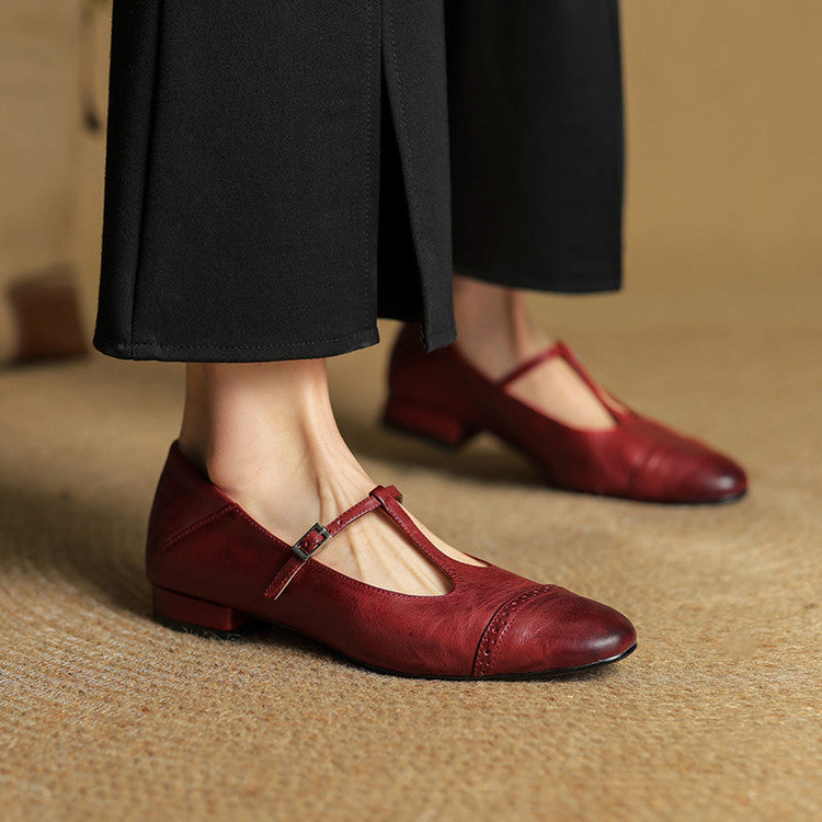 Kimberly Benn | Genuine Leather Flats