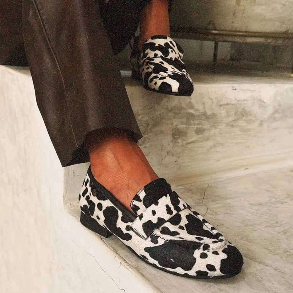 Kimberly Benn | Elegant Animal Print Loafers