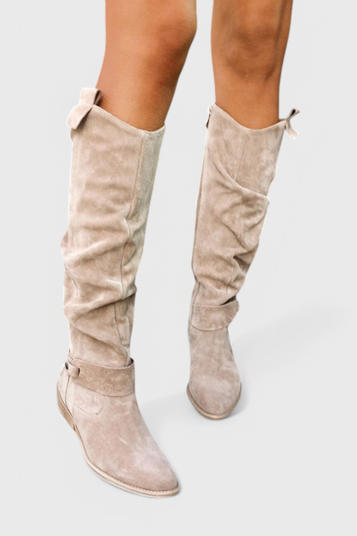 Kimberly Benn | Retro-Inspired High Boots