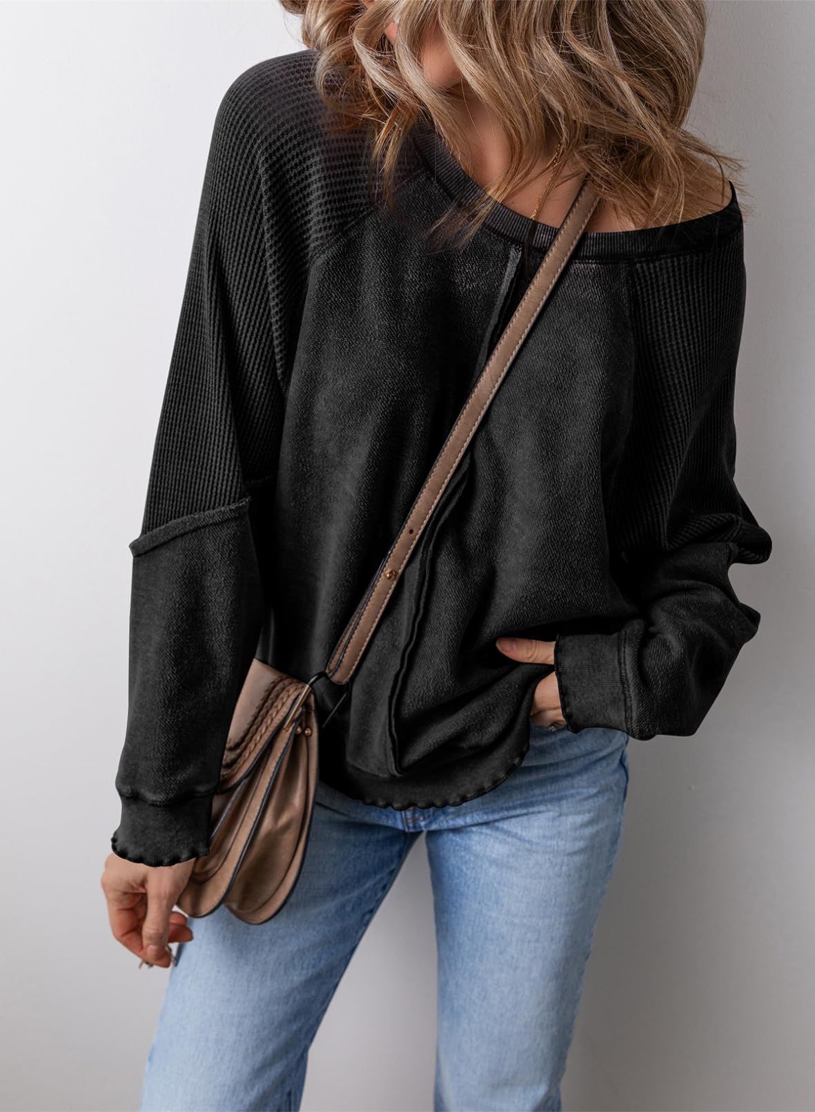 Kimberly Benn | Casual Crew Neck Long Sleeve Sweatshirt