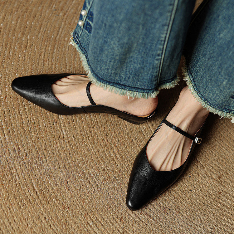 Kimberly Benn | Genuine Leather Mules