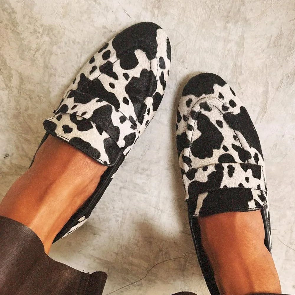 Kimberly Benn | Elegant Animal Print Loafers
