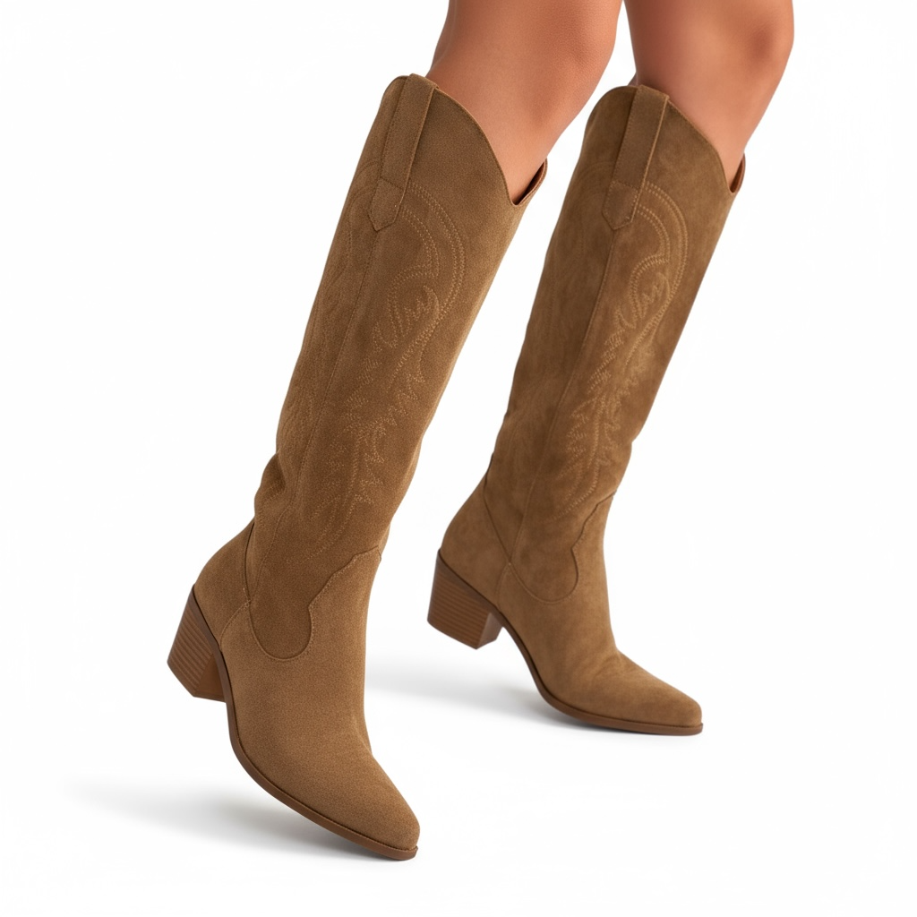 Kimberly Benn | Knee High Boots, Cowhide, Women's Fit