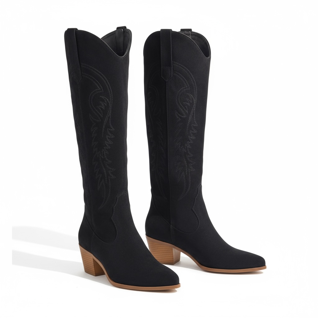 Kimberly Benn | Knee High Boots, Cowhide, Women's Fit