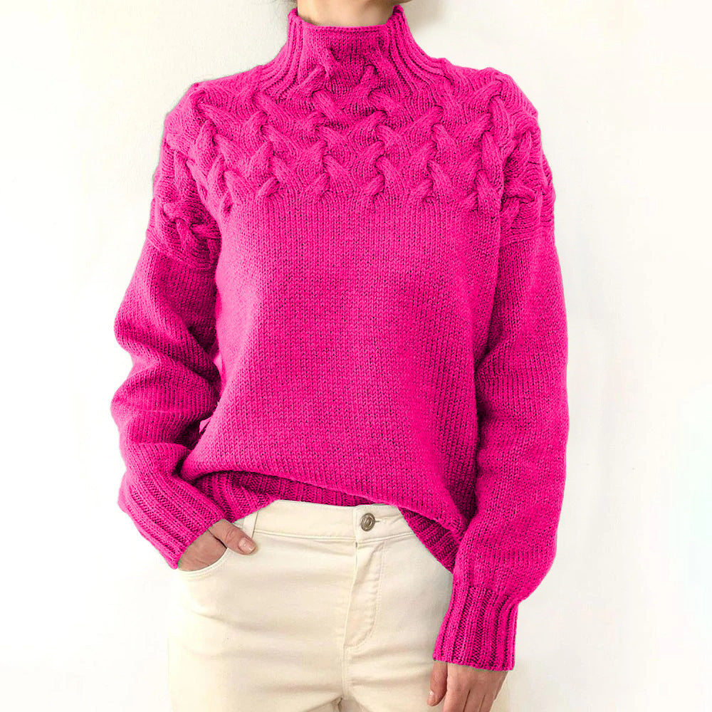 Kimberly Benn | Warm Knitted Turtleneck