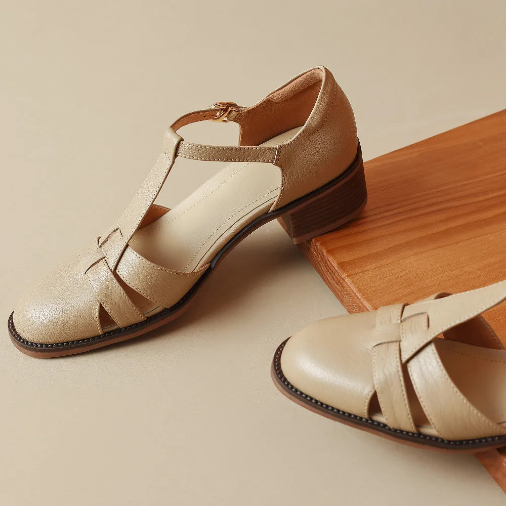 Kimberly Benn | T-Strap Flats