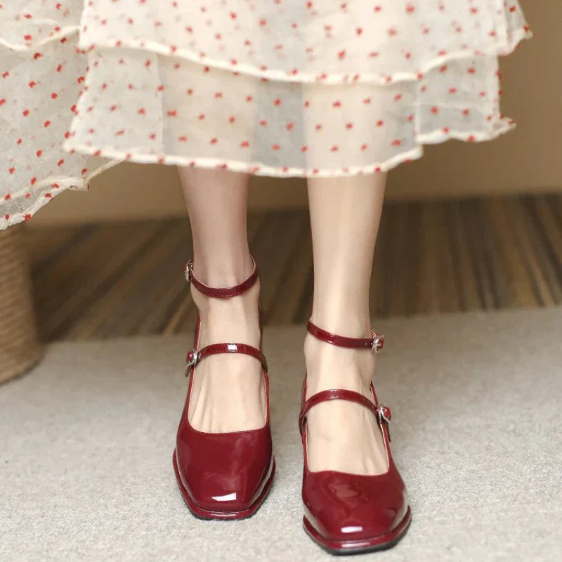 Kimberly Benn | Elegant Ankle-Strap Pumps