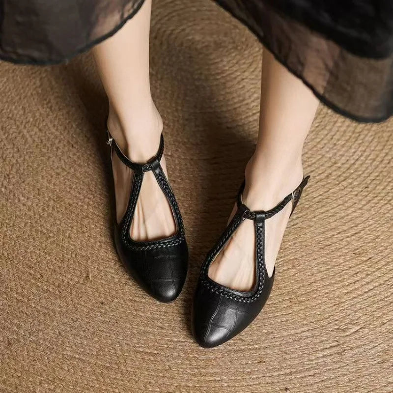 Kimberly Benn | T-Strap Sandals