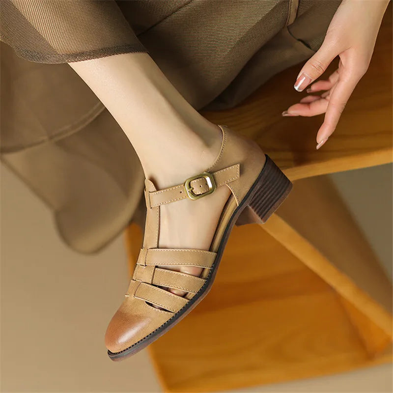 Kimberly Benn | Round-Toe Sandals