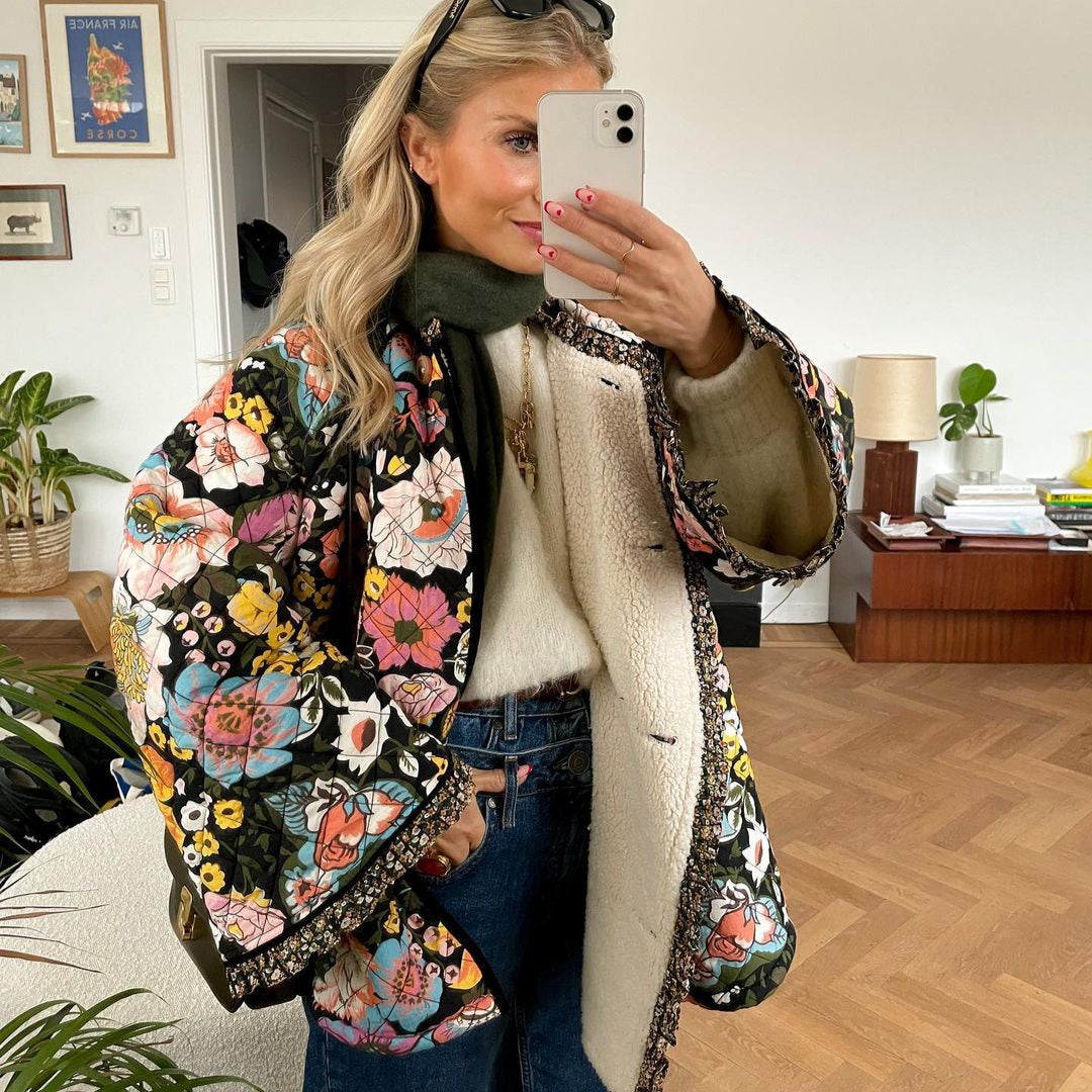 Kimberly Benn | Chic Vibrant Fall Jacket