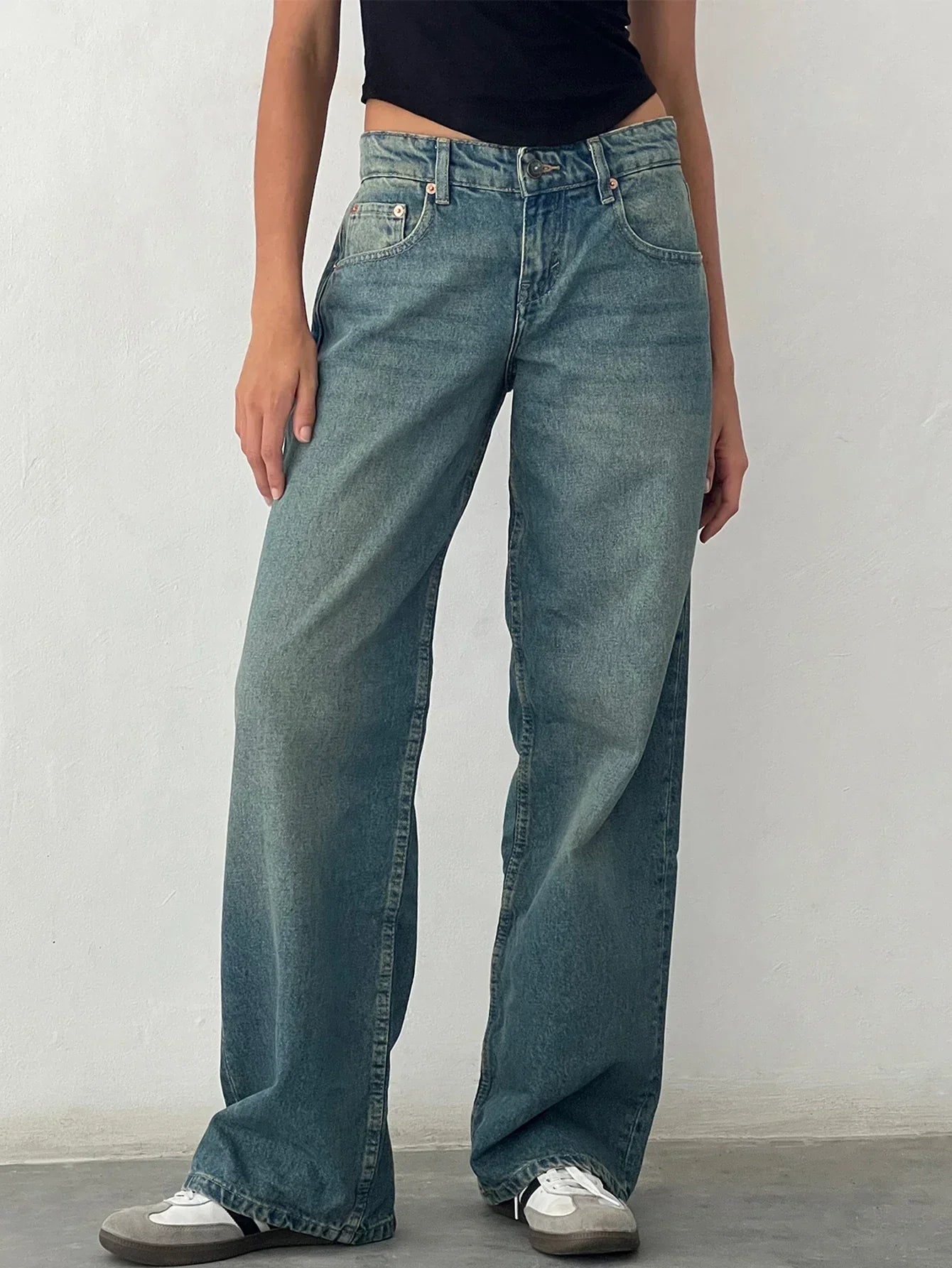 Kimberly Benn | Vintage Casual Baggy Jeans