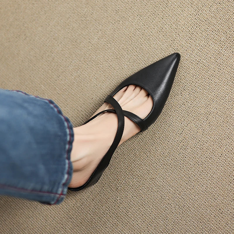 Kimberly Benn | Genuine Leather Mules