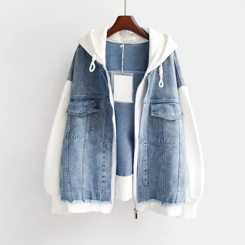 Kimberly Benn | Denim Hoodie Jacket