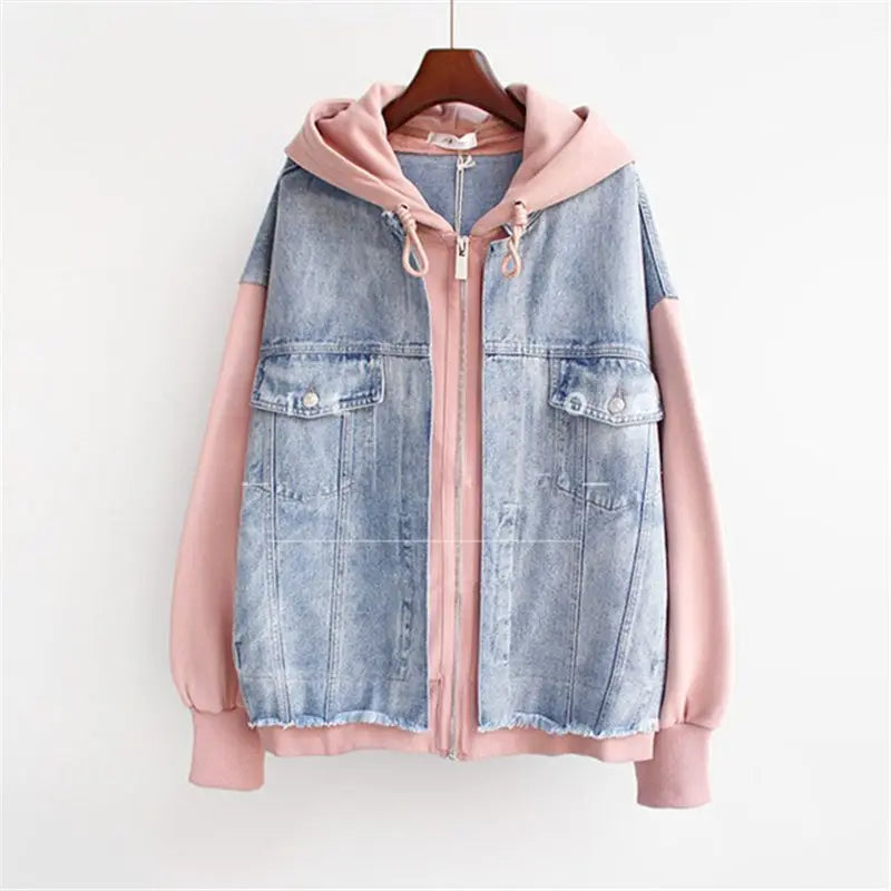 Kimberly Benn | Denim Hoodie Jacket