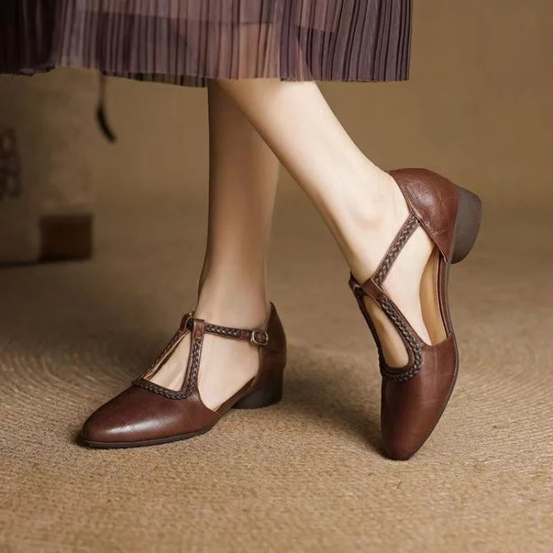 Kimberly Benn | T-Strap Sandals