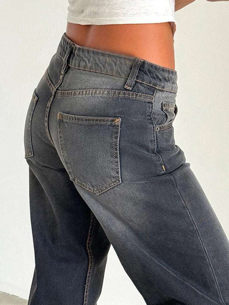 Kimberly Benn | Vintage Casual Baggy Jeans