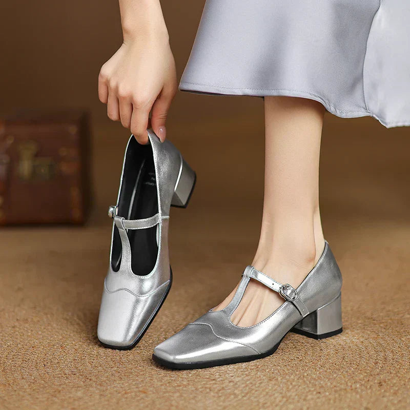 Kimberly Benn | Leopard Mary Janes