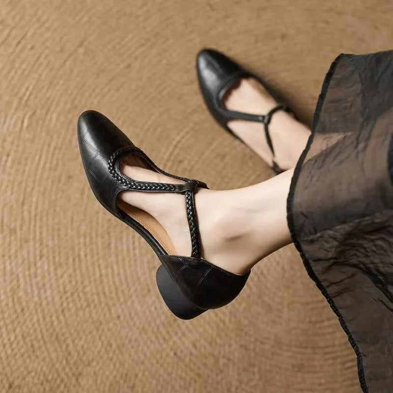 Kimberly Benn | T-Strap Sandals