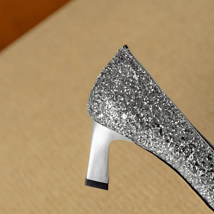 Kimberly Benn | Glitter Pumps