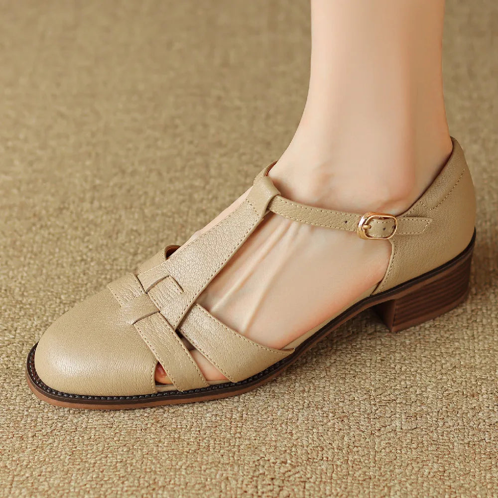 Kimberly Benn | T-Strap Flats