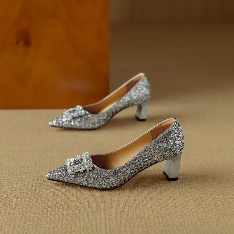 Kimberly Benn | Glitter Pumps