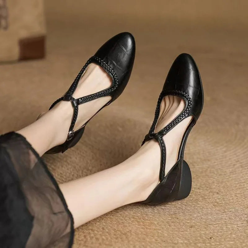 Kimberly Benn | T-Strap Sandals