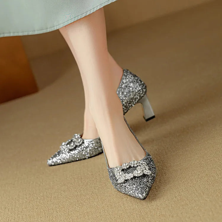Kimberly Benn | Glitter Pumps