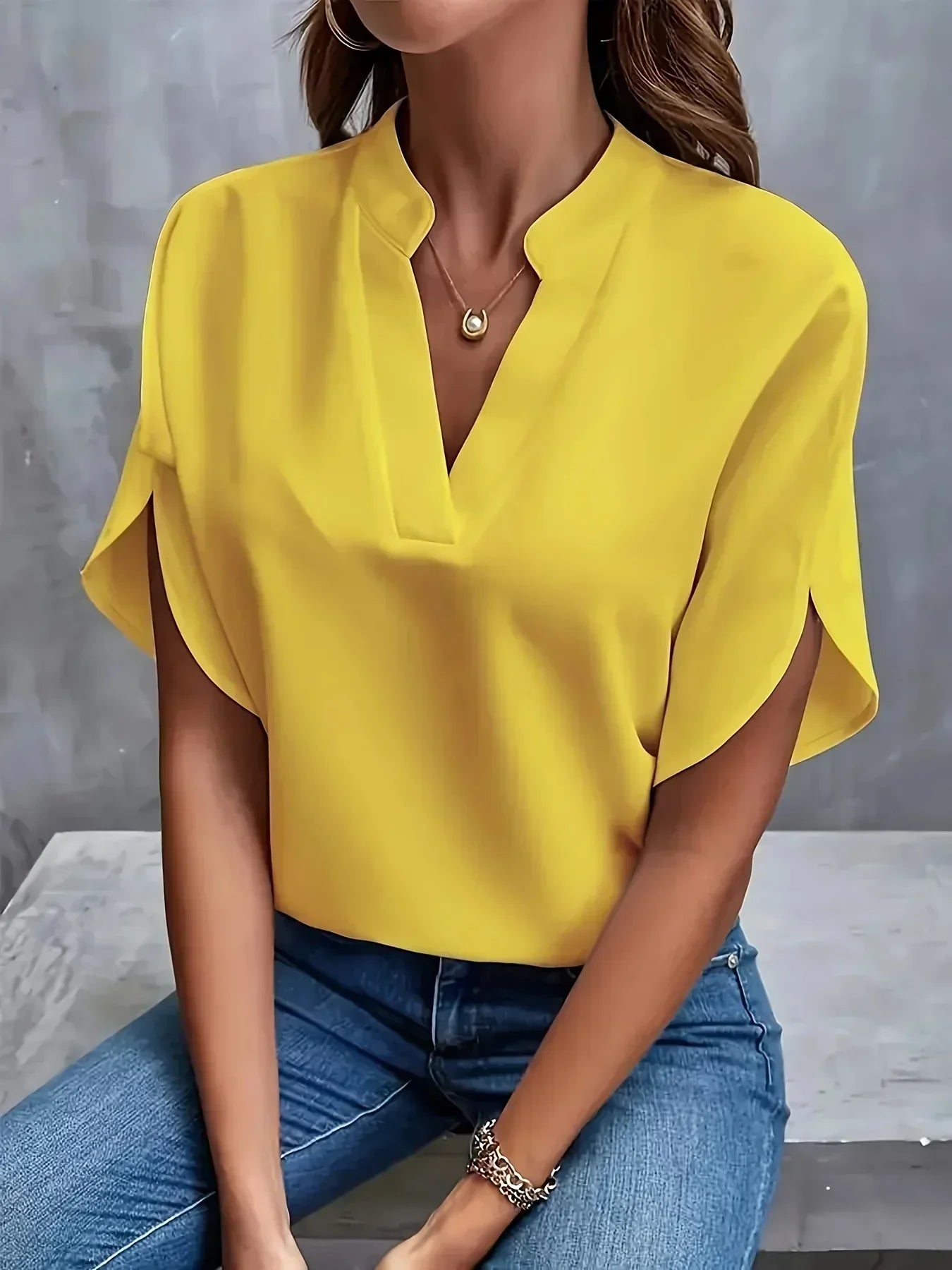 Kimberly Benn | Elegant Soft-Tailored Blouse