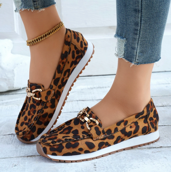 Kimberly Benn | Leopard Print Loafers