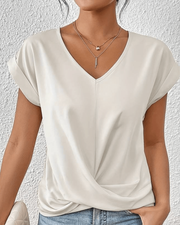 Kimberly Benn | V-Neck Top