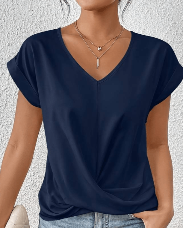 Kimberly Benn | V-Neck Top