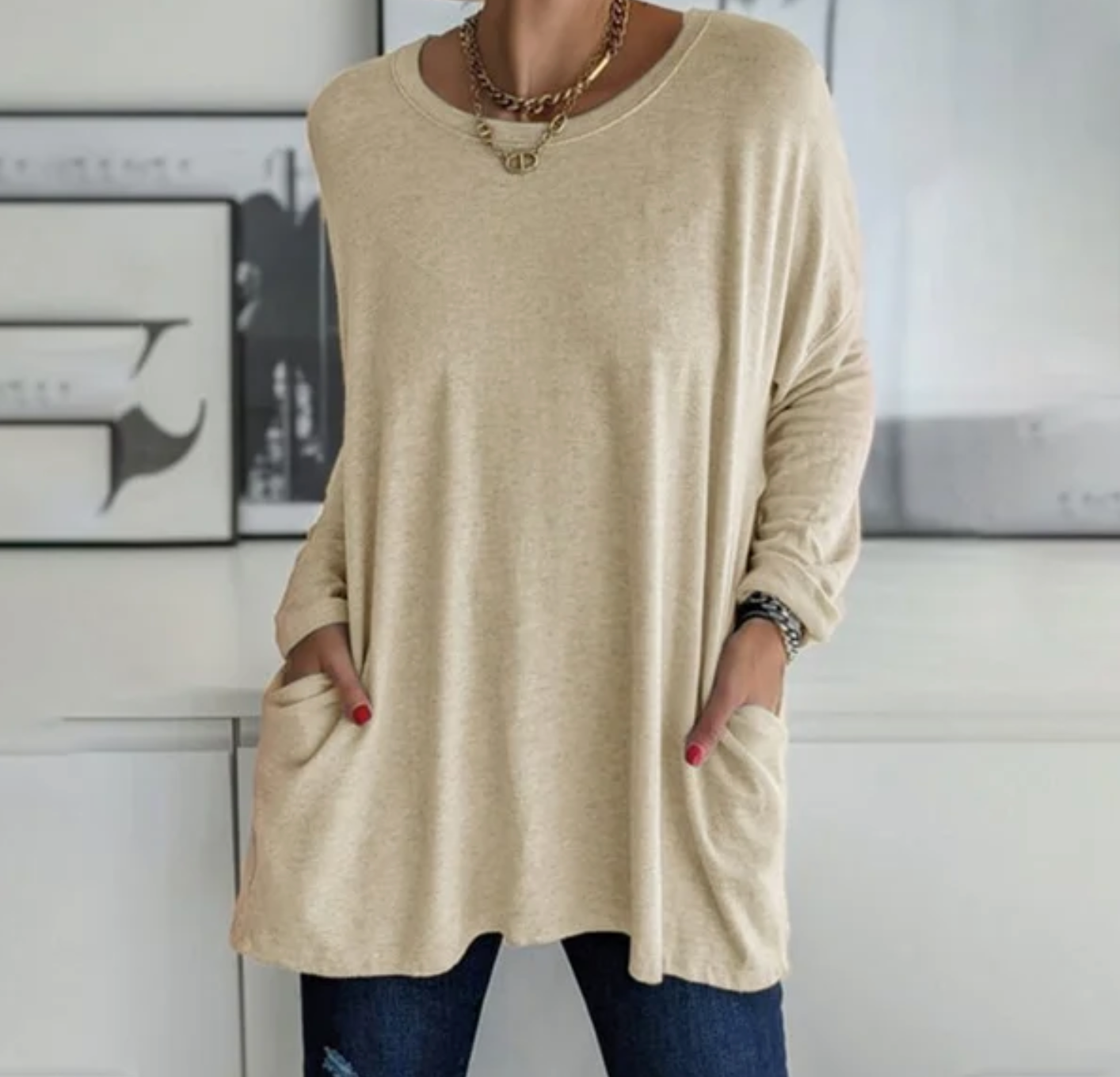 Kimberly Benn | Long-Sleeve Essential Top