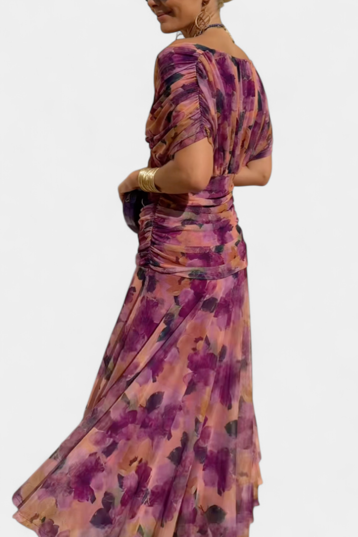 Kimberly Benn | Elegant Women's Dress | Long Floral Dress