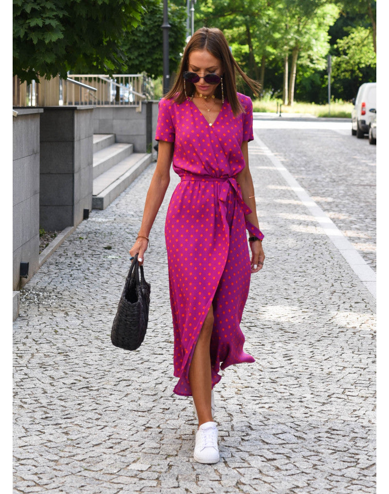 Kimberly Benn | Soft Bloom Wrap Dress
