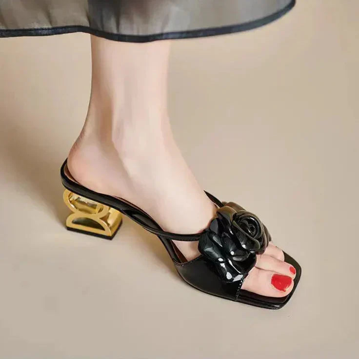 Kimberly Benn | Floral Sandals