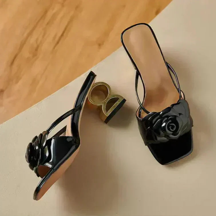 Kimberly Benn | Floral Sandals