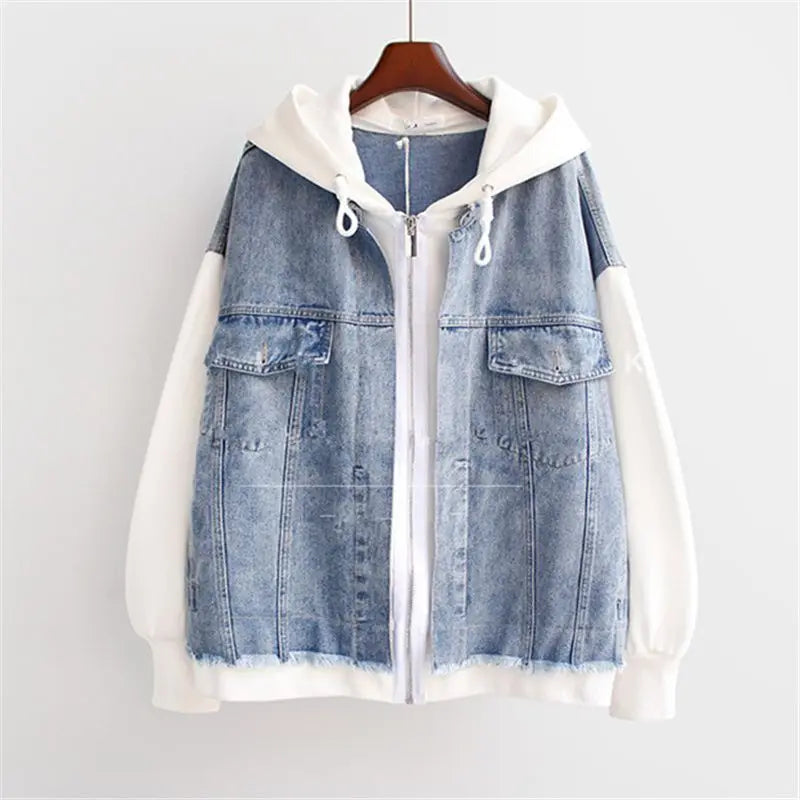 Kimberly Benn | Denim Hoodie Jacket