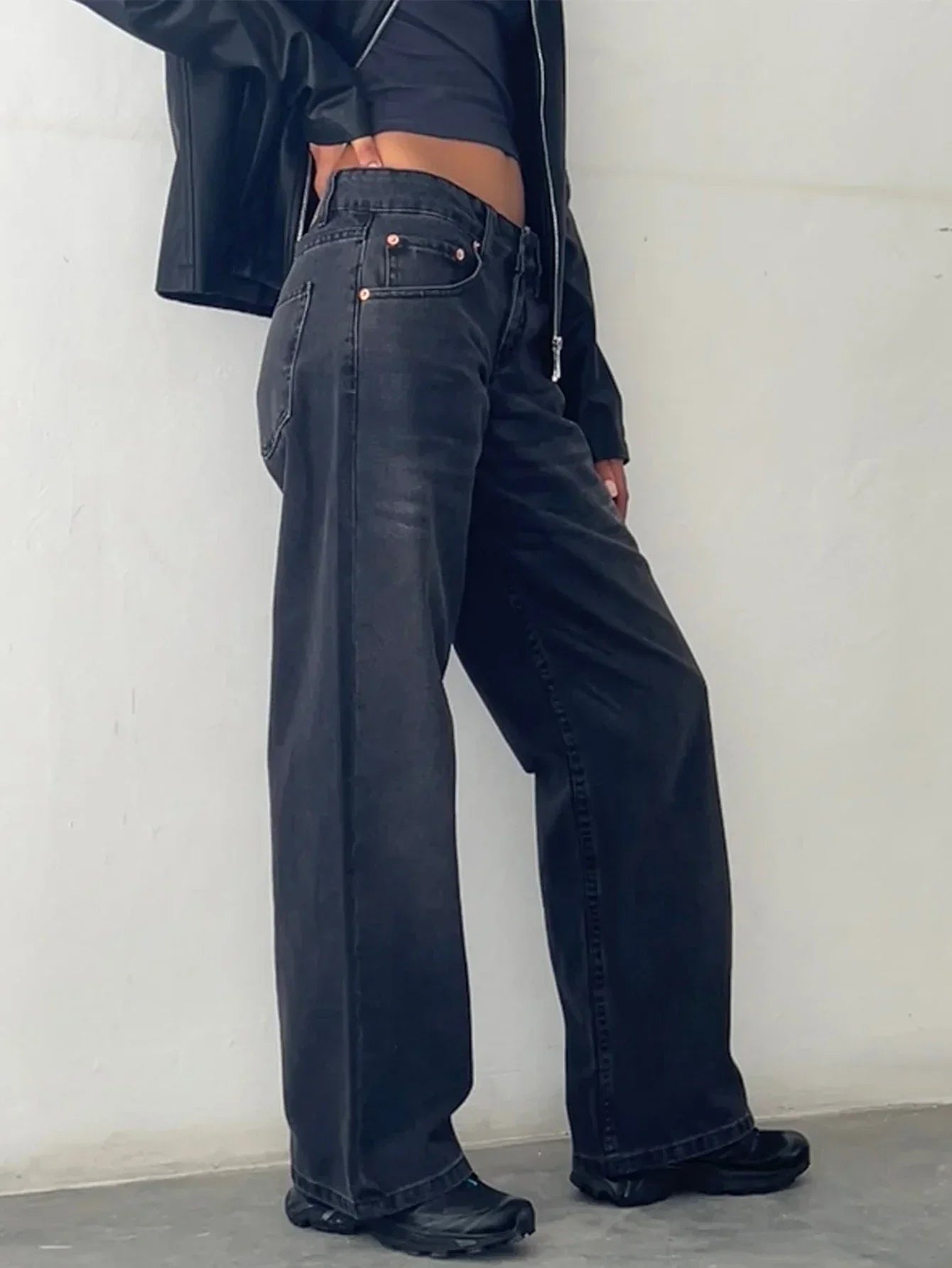 Kimberly Benn | Vintage Casual Baggy Jeans