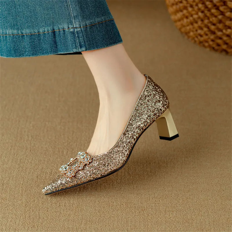 Kimberly Benn | Glitter Pumps