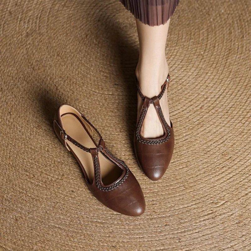 Kimberly Benn | T-Strap Sandals