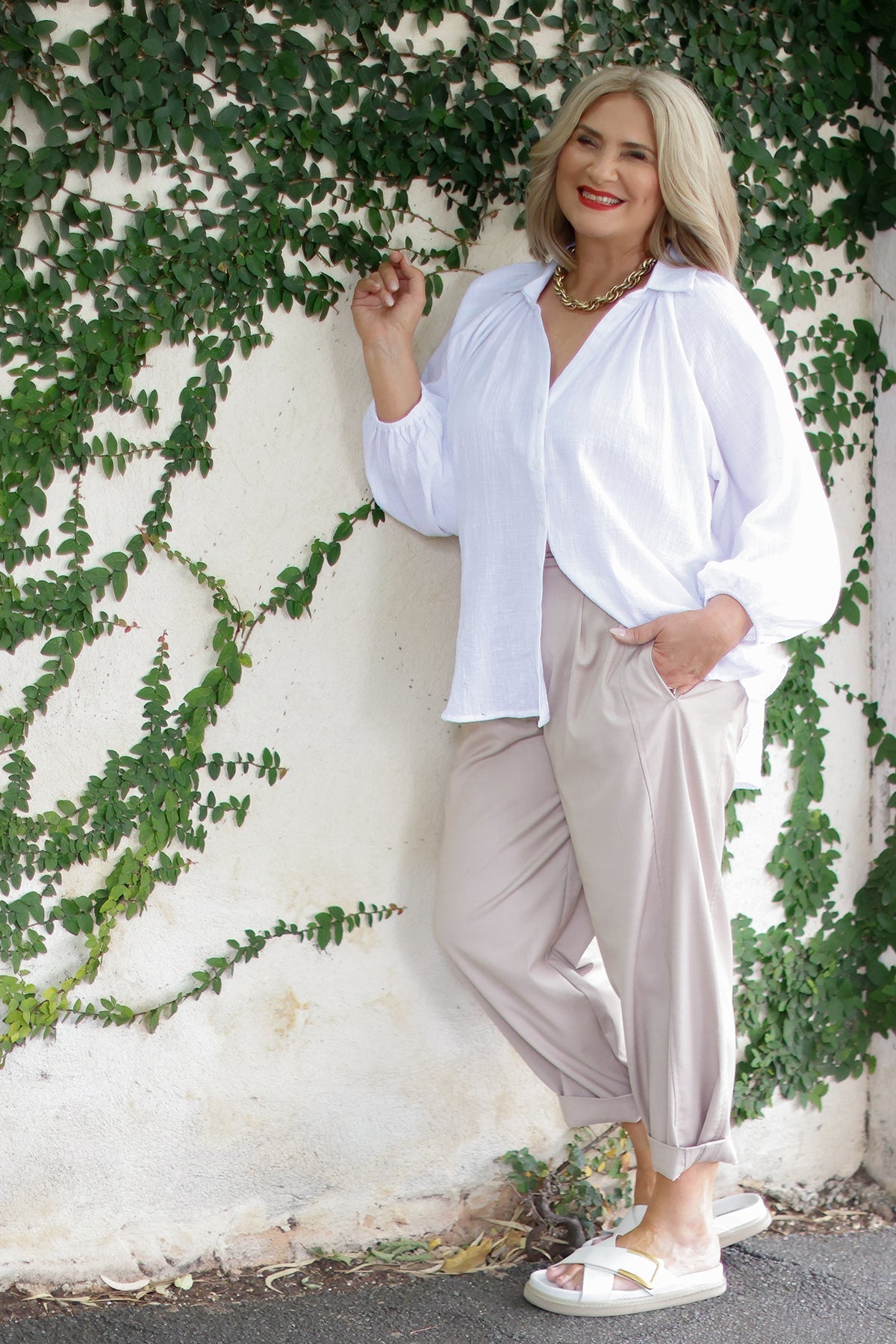 Kimberly Benn | Tailored Breezy Trouser