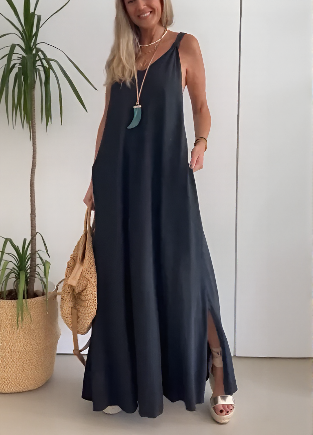 Kimberly Benn | Sleeveless Flowy Maxi Dress