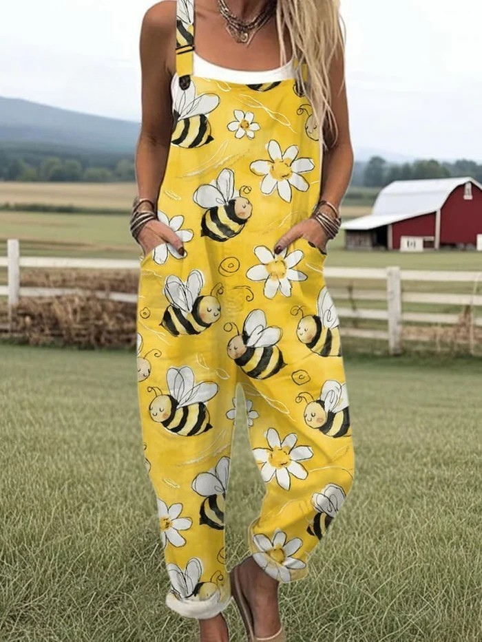 Kimberly Benn | Overalls, Cotton, Warm Yellow