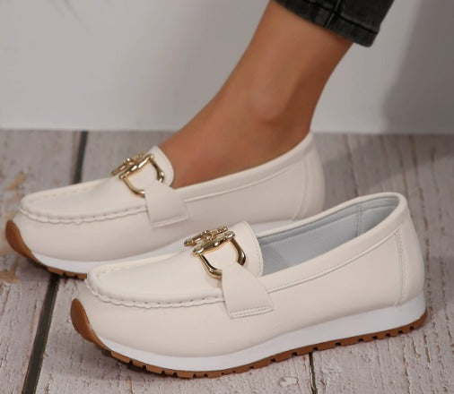 Kimberly Benn | Flat Buckle Loafers