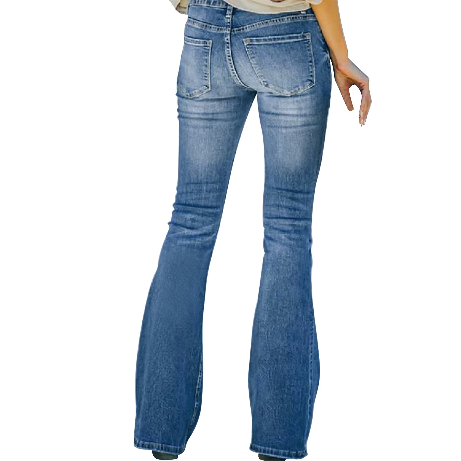 Kimberly Benn | Comfortable High Waist Vintage Flared Jeans