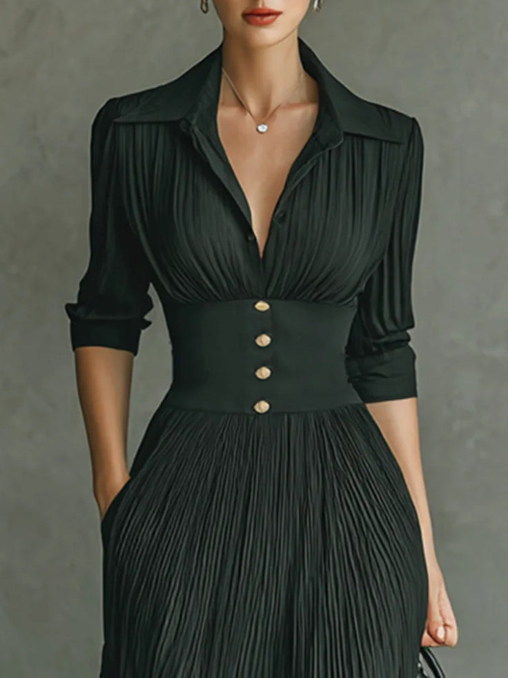 Kimberly Benn | Chic Fitted Waist Dress
