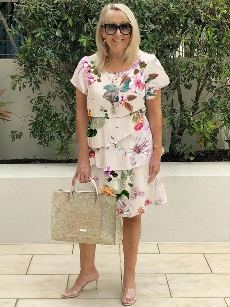 Kimberly Benn | Elegant Spring Midi Dress