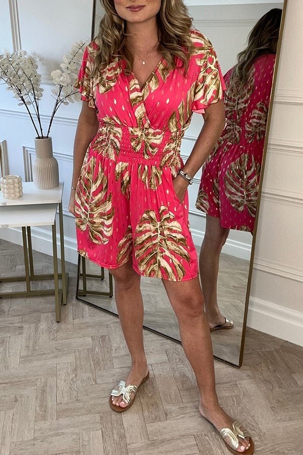 Kimberly Benn | Leaf Print Top