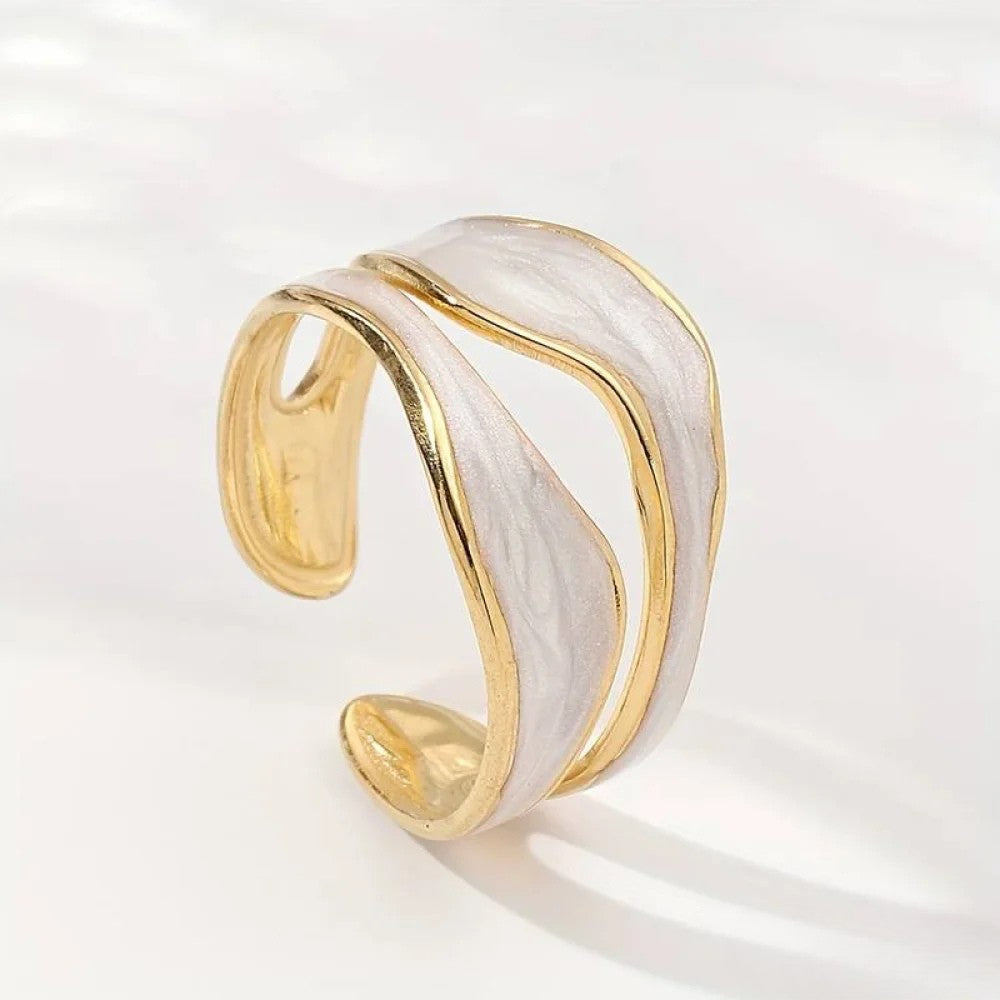 Kimberly Benn | Antique White Gold Ring